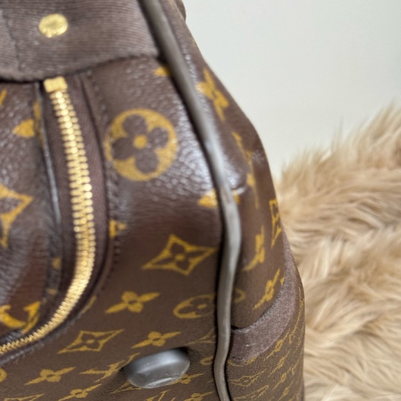 Authentic Louis Vuitton Monogram Rolling Duffle Bag - Picture 5 of 16